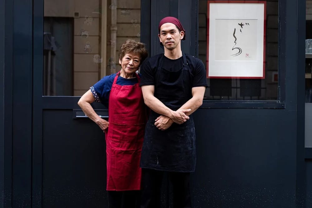 Un fils, sa maman, un restaurant : Zakuro est né post image