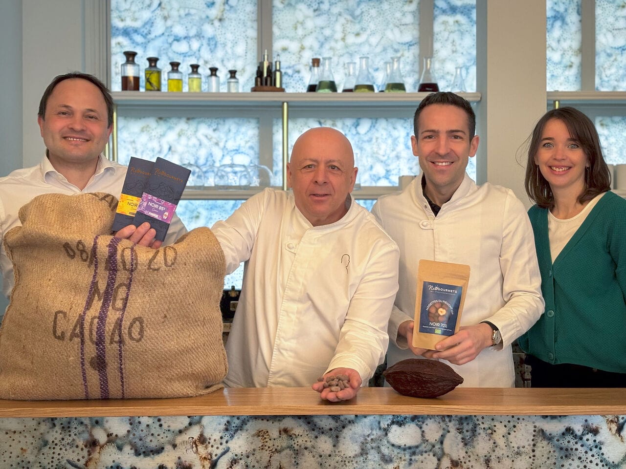 La chocolaterie Néogourmets avec le Chef Thierry Marx et Raphaël Haumont !